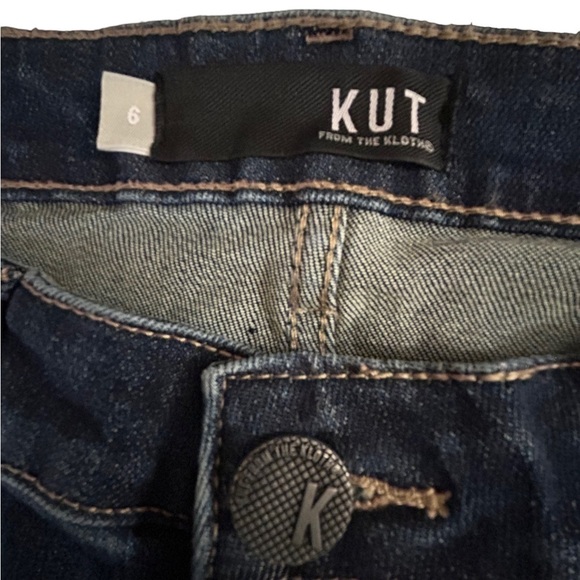 KUT From The Kloth Catherine Boyfriend Dark Wash • Used • Size: 6 - Picture 4 of 11